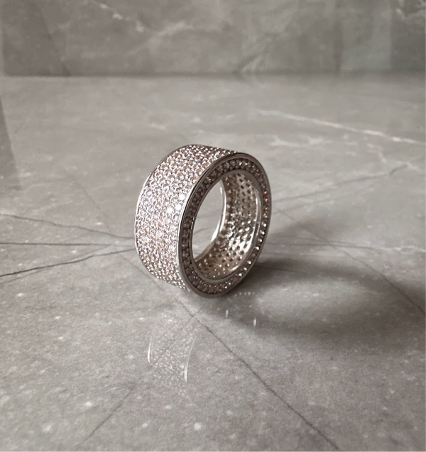 Iced Band Ring